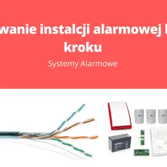 Okablowanie instalacji alarmowej: jaki kabel do alarmu? Zobacz elementy systemu alarmowego: czujniki, centralę, syrenę, akumulator i przewody.