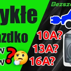 Zwykłe gniazdko: 2,3 kW czy 3,7 kW? Ile gniazdek na bezpieczniku 16A? Elektryczny samochód i pytania o moc.