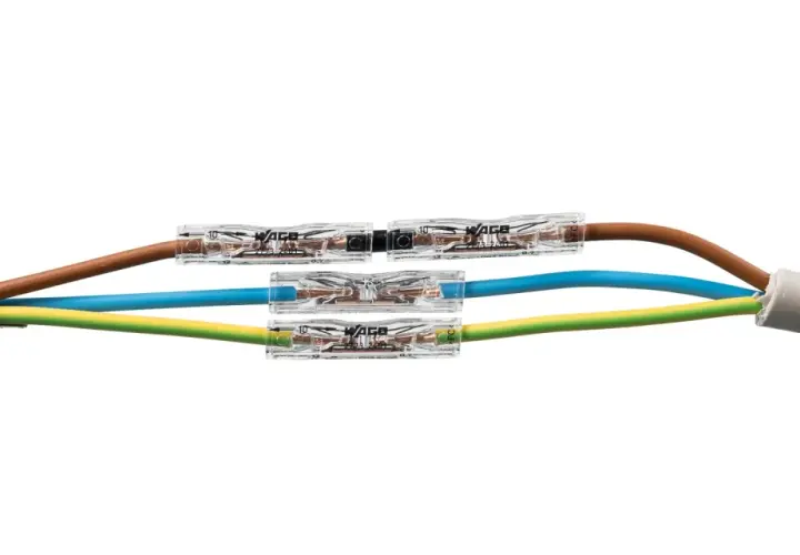 Szybkie i bezpieczne łączenie przewodów, jak przedłużyć kabel elektryczny za pomocą złączek WAGO.