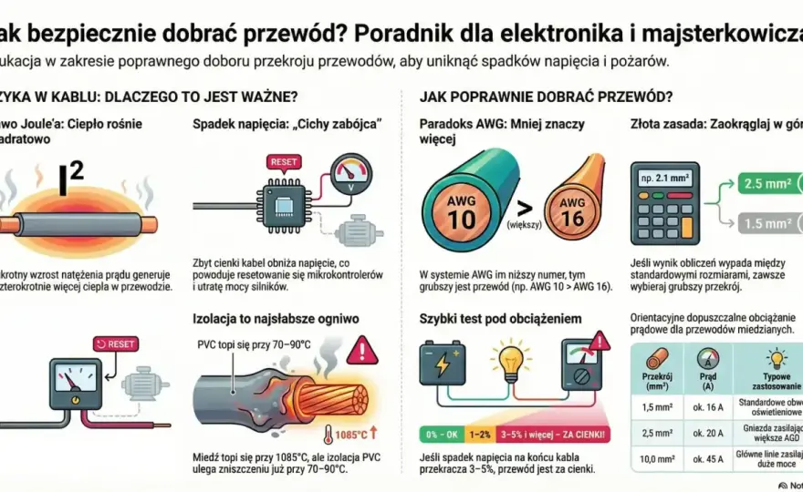 Żyła przewodząca i metalowe elementy przewodu - Poznaj budowę