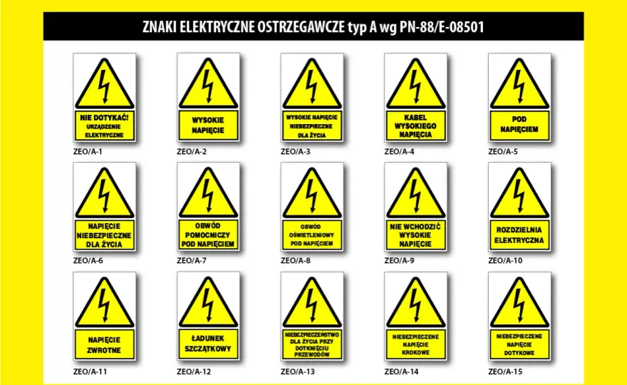 Piktogramy elektryczne - klucz do bezpieczeństwa. Jak je czytać?
